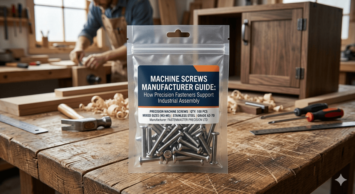 Machine Screws Manufacturer Guide: How Precision Fasteners Support Industrial Assembly