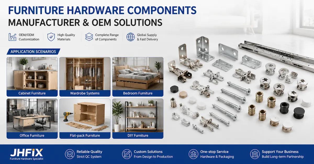 Furniture Hardware Components Manufacturer: Complete OEM Solutions for Global Furniture Brands