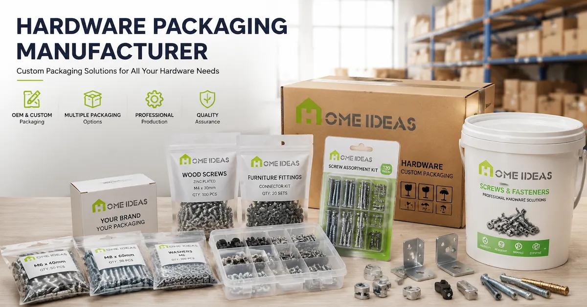 Hardware Packaging Manufacturer: OEM Packaging Solutions for Global Hardware Brands
