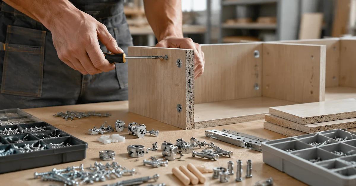 Fasteners for Furniture Manufacturing: How to Choose Screws, Connectors, Nuts, and Hardware Kits