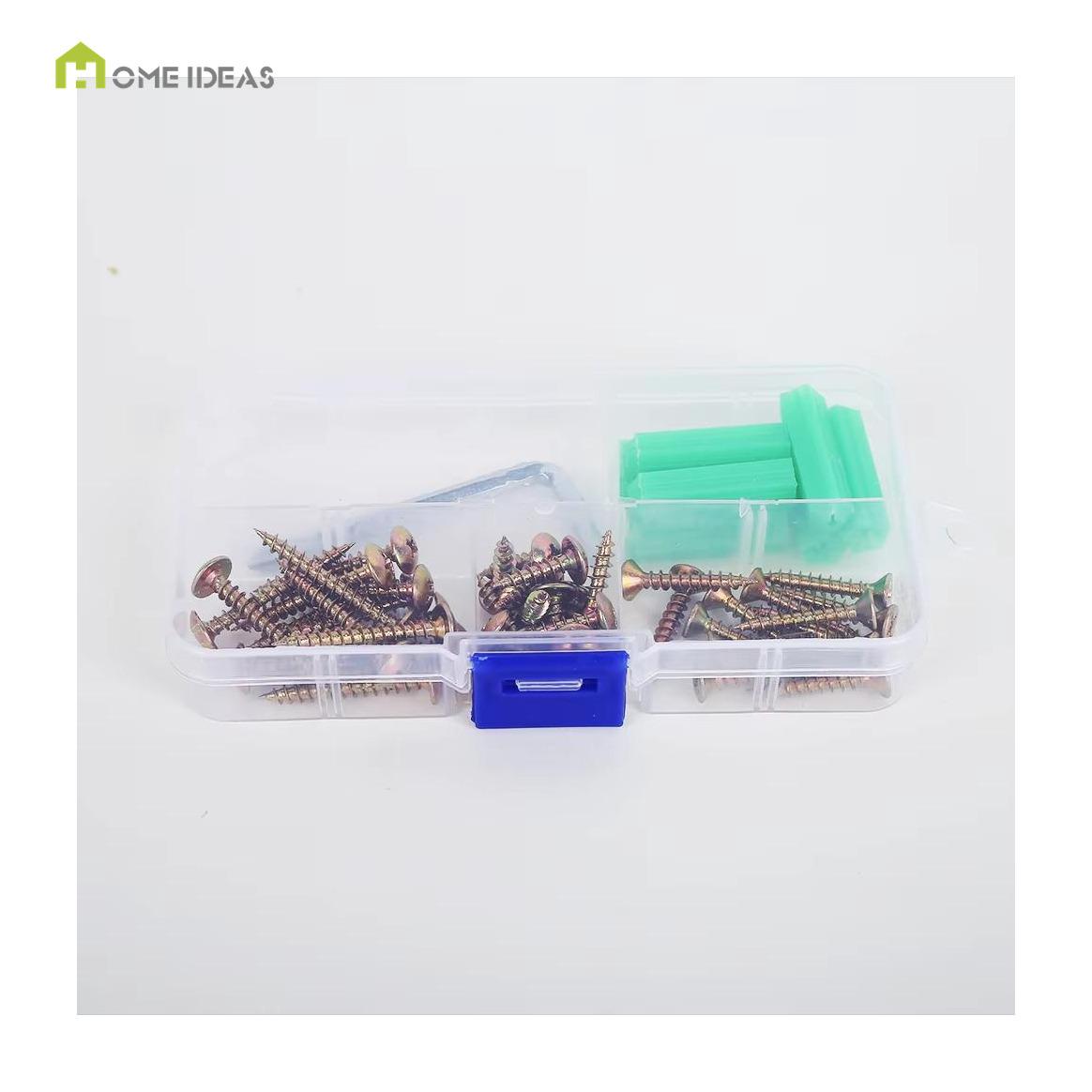 Green Wall Plug and Screw Organizer Kit