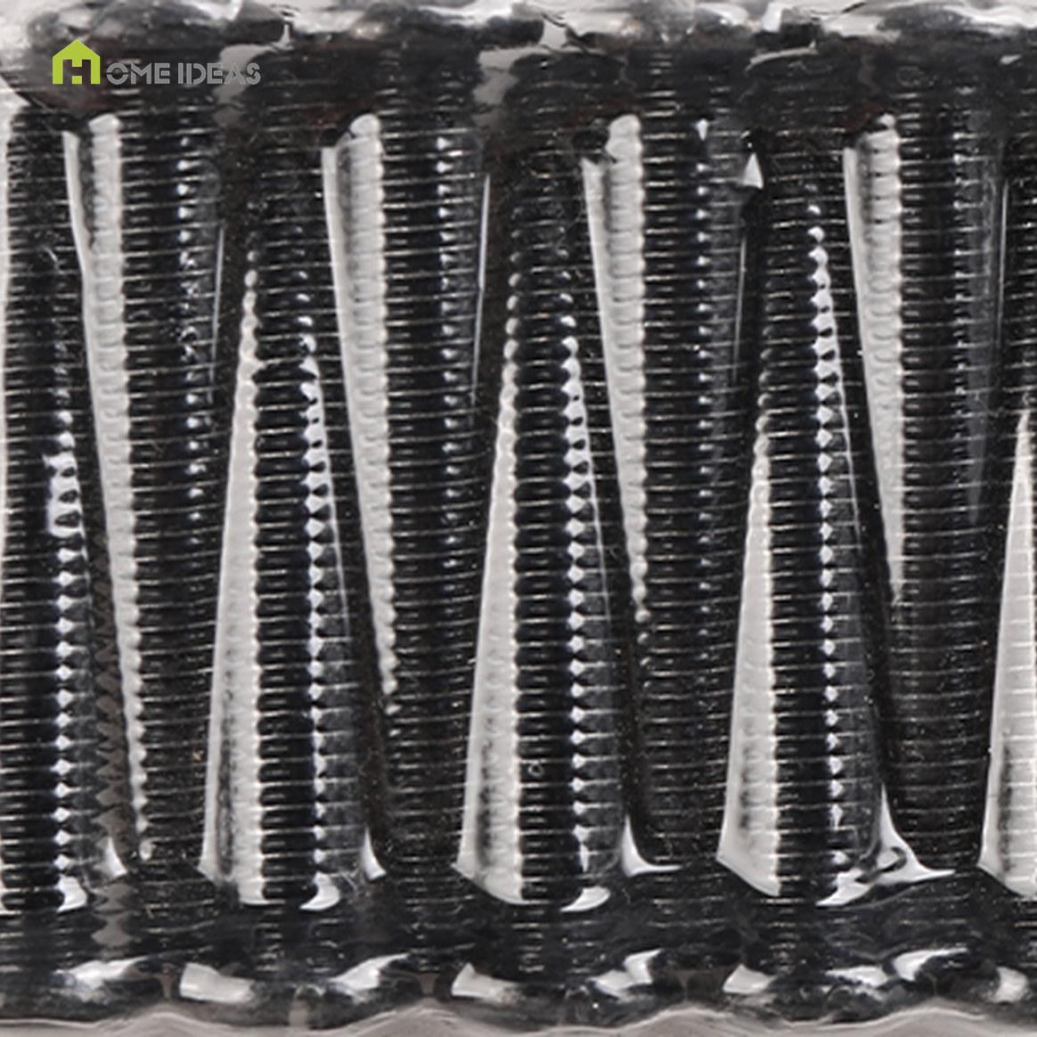 Black Furniture Connector and Screw Blister Pack