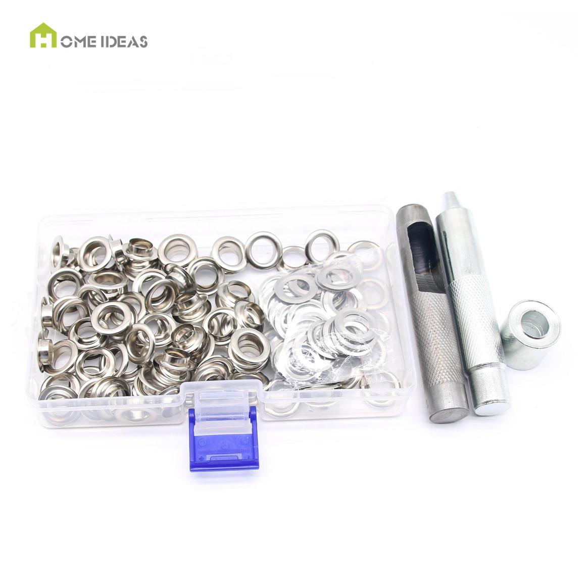Metal Eyelet and Setting Tool Assortment Kit
