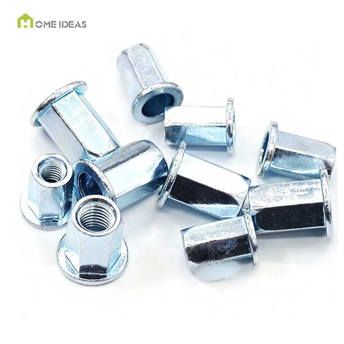 Full-Hex Flat-Head Rivet Nut