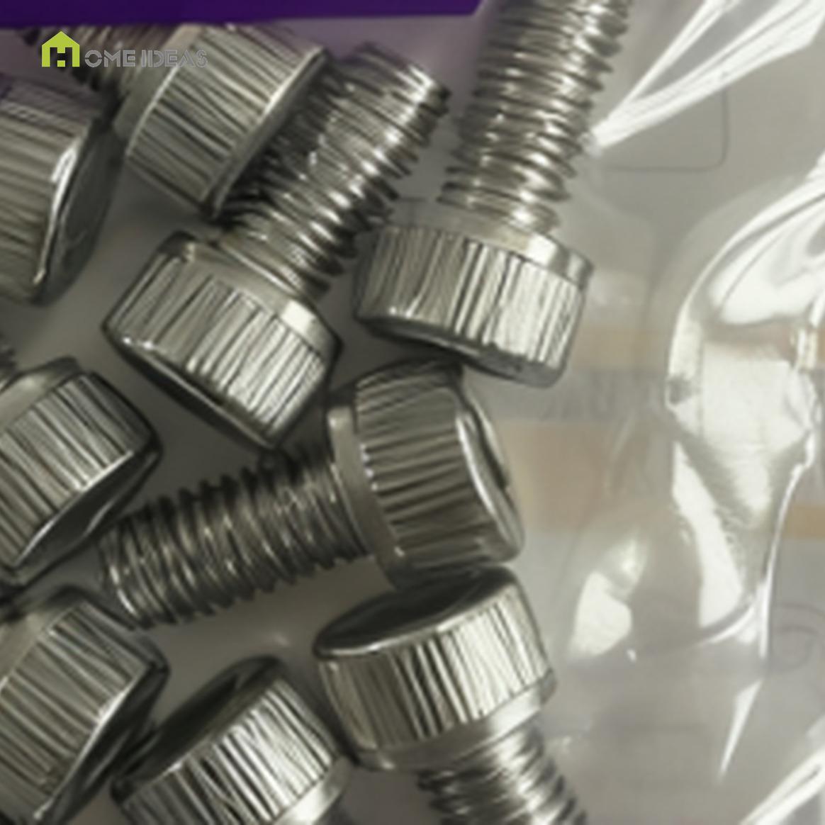 Bagged Knurled-Head Machine Screw Sample Pack