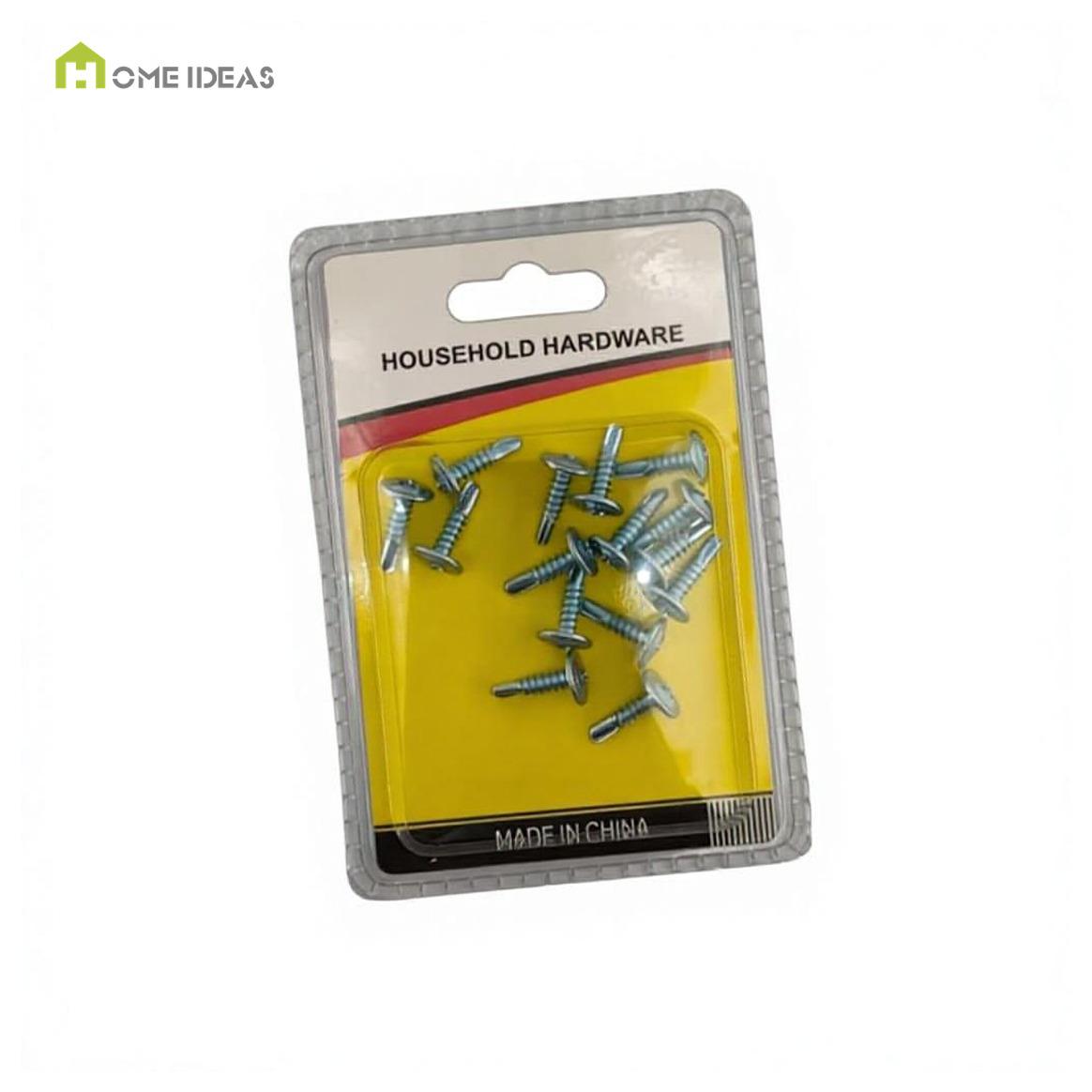 Blister-Packed Countersunk Self-Tapping Screw Set