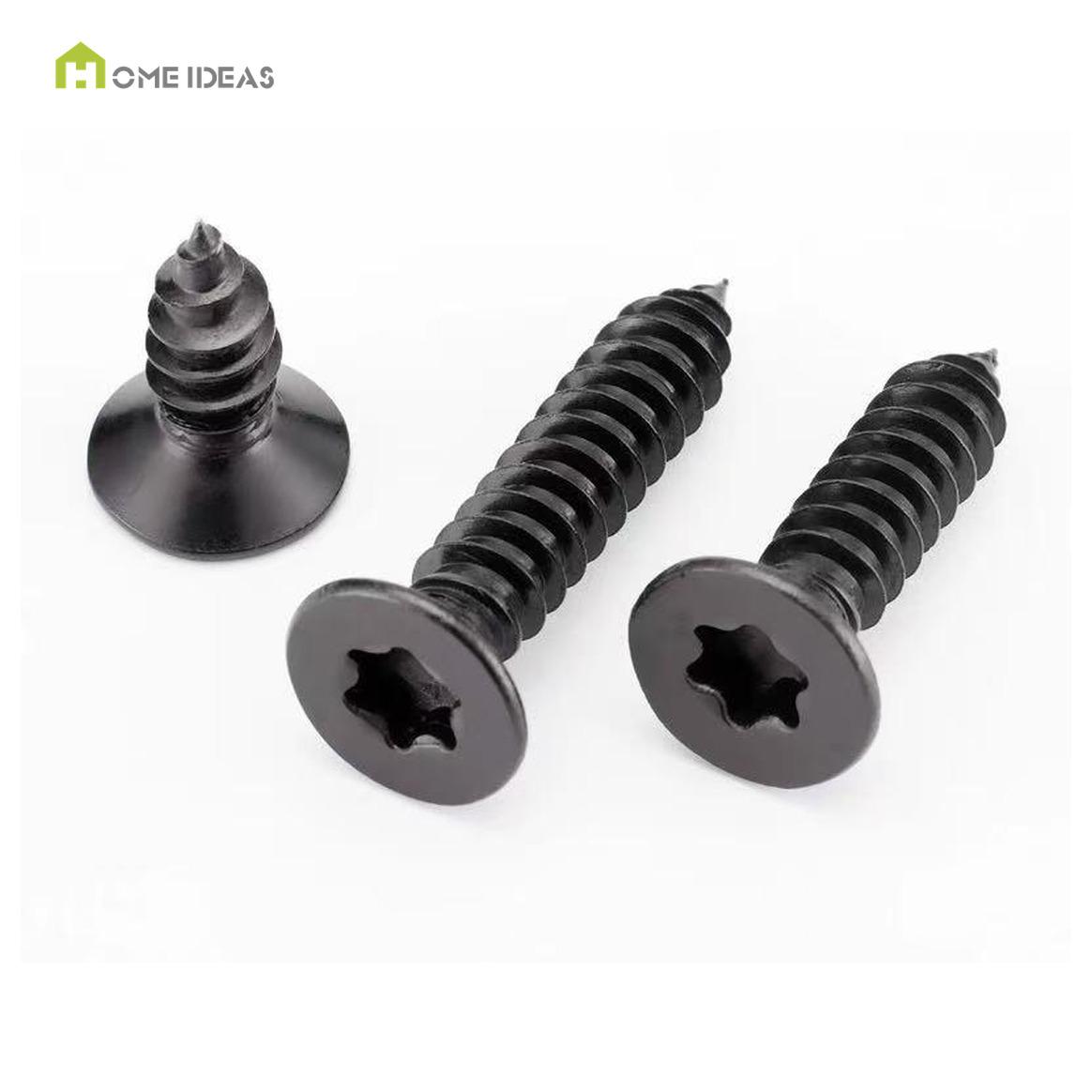 Black Cross-Drive Countersunk Self-Tapping Screw