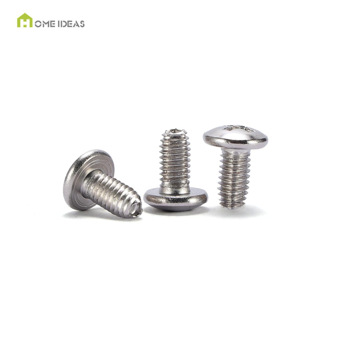 Silver Cross-Drive Pan-Head Machine Screw