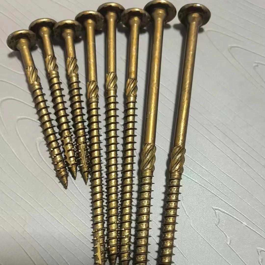 Customized ISO Metric Steel Wood Screws Self-Drilling Flange Timber Screws