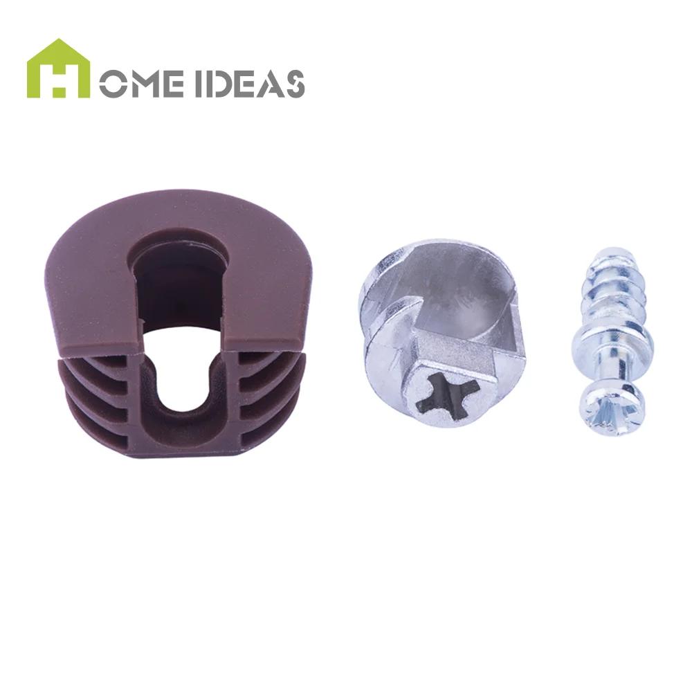 Furniture Fittings Cabinet Wood Fastener Metal Shelf Pins Connecting Bolt Cam Plastic Shelf Support Screw Jinhe JH-01-2 High