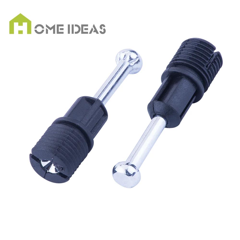 Factory Direct 2 1 Stainless Steel Furniture Connecting Bolts Zinc Plated Finish for Kitchen Bedroom Home Office