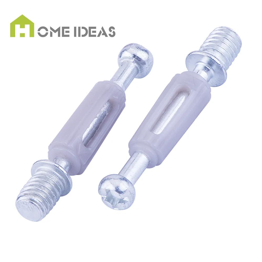 Stainless Steel Bolt Cam Nut Three-in-One Furniture Connector Workshop Bedroom Kitchen Dining Living Room Use Zinc Plated Modern