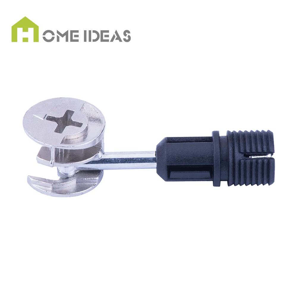 Modern Stainless Steel+Plastic Furniture Invisible Connector for Bedroom Kitchen Living Room-Waterproof Cabinet Hardware