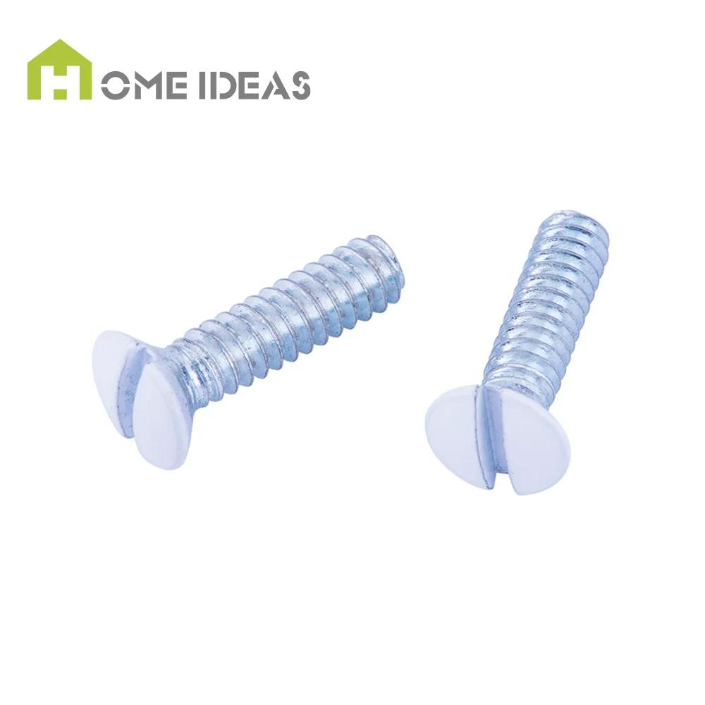 Hardware Accessories M3 M4 Stainless Steel Zinc Plated Screws 12mm Inch/Metric Small Flat Head Self Drill