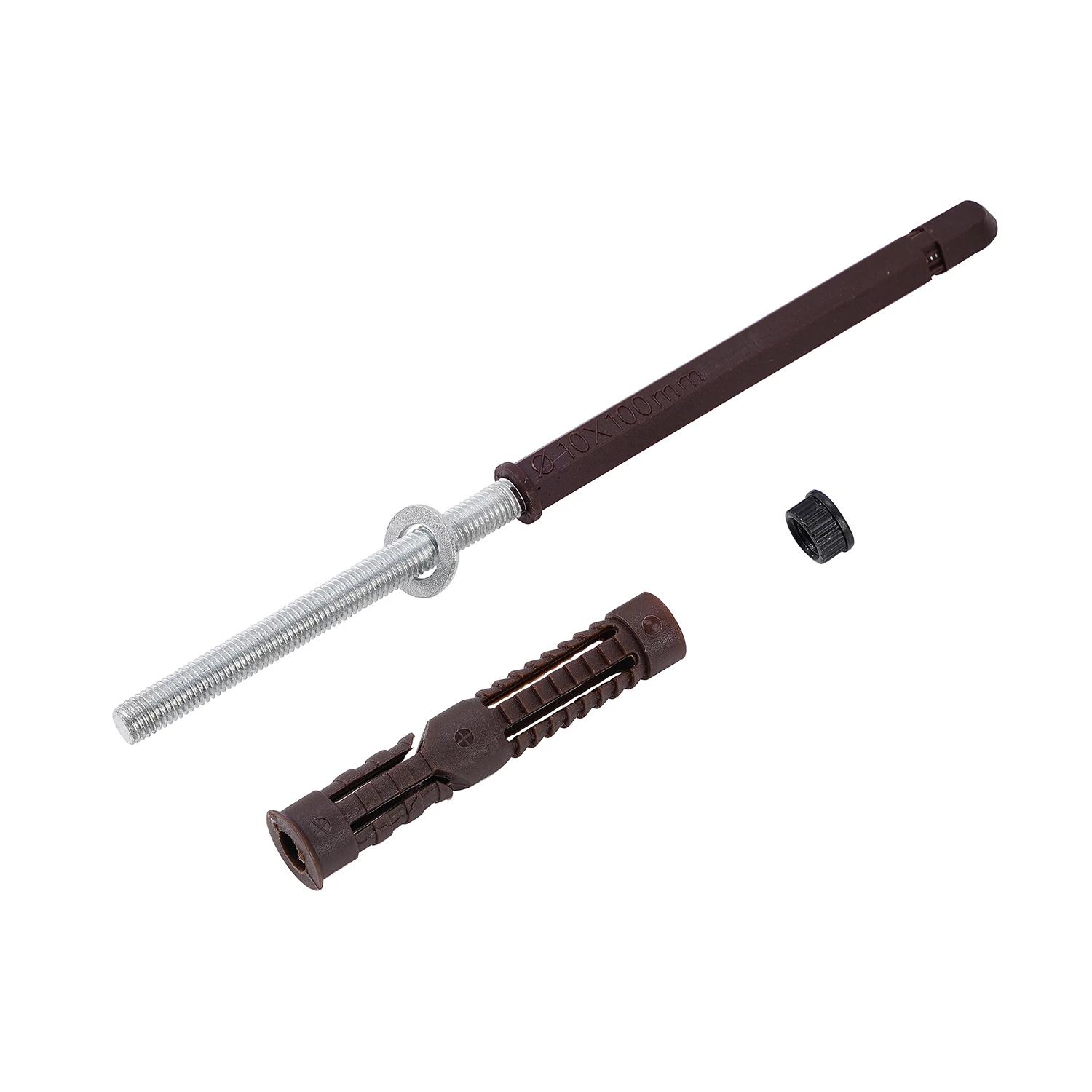 Top Selling Invisible Wholesale Steel Brown Floating Shelf Support Bracket for Wall