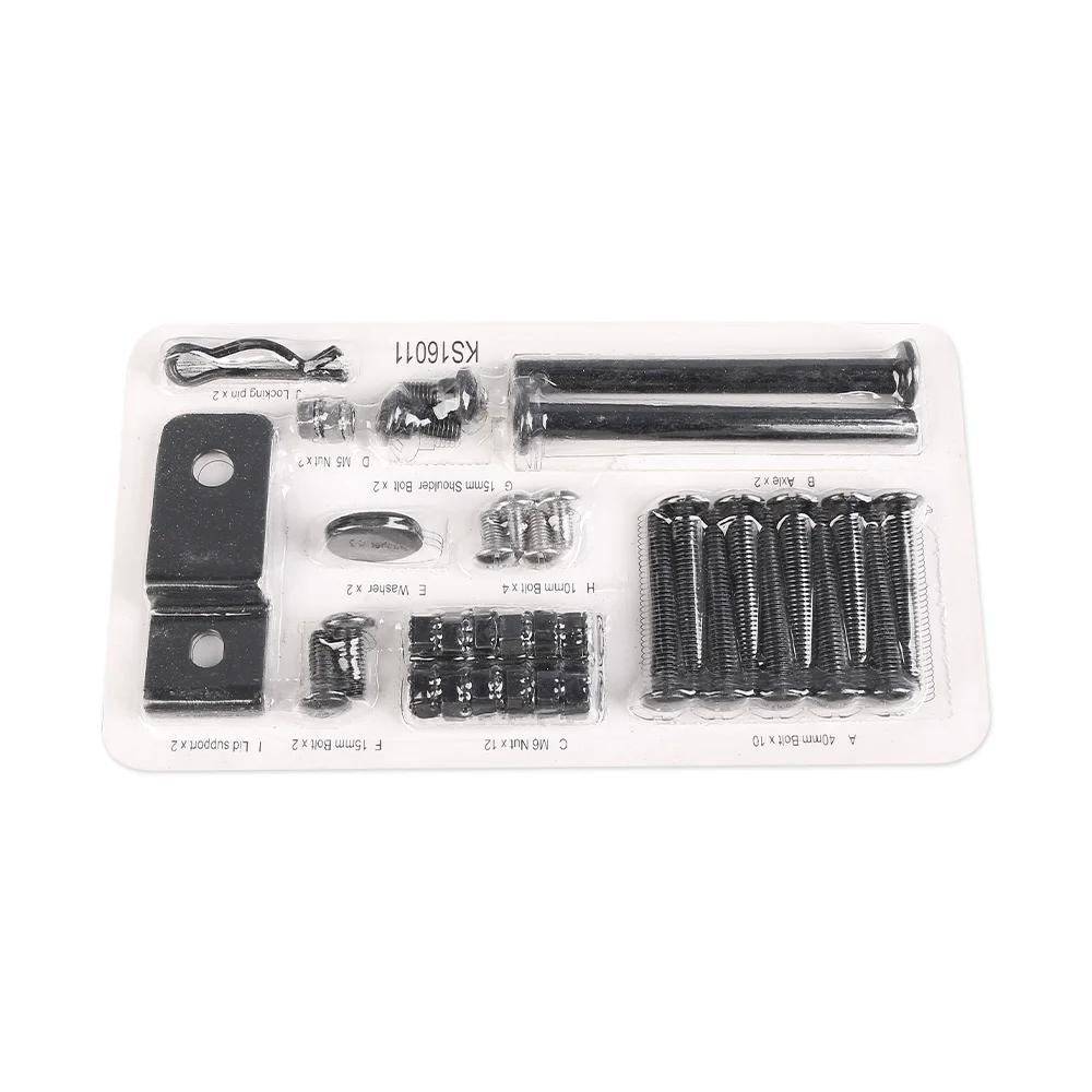 Factory Direct Carbon Steel Assembled Furniture Titanium Screw Set Assorted Screw With Box Packaging
