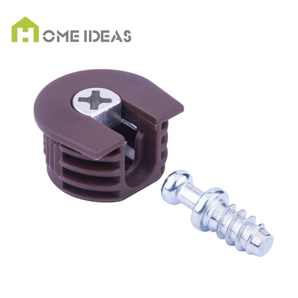 Jinhe Invisible Dowel Screw Hidden Connector for Cabinet Support Wooden/Glass Panel High Quality Furniture Hardware