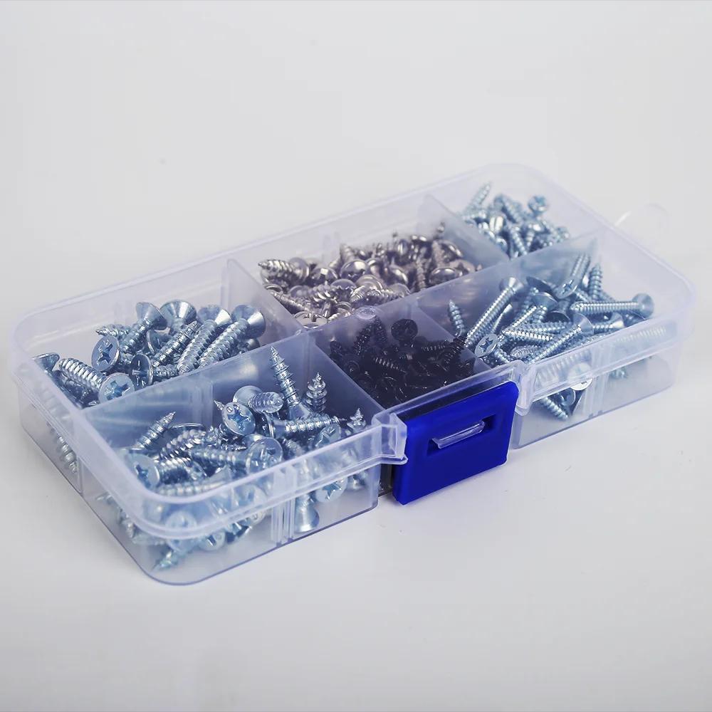 مسامير تثبيت ذاتية الحفر لألواح الجبس، أدوات تركيب من الفولاذ المقاوم للصدأ، مسامير تثبيت لألواح الجبس، مجموعة مسامير تثبيت ذاتية الثقب للألياف