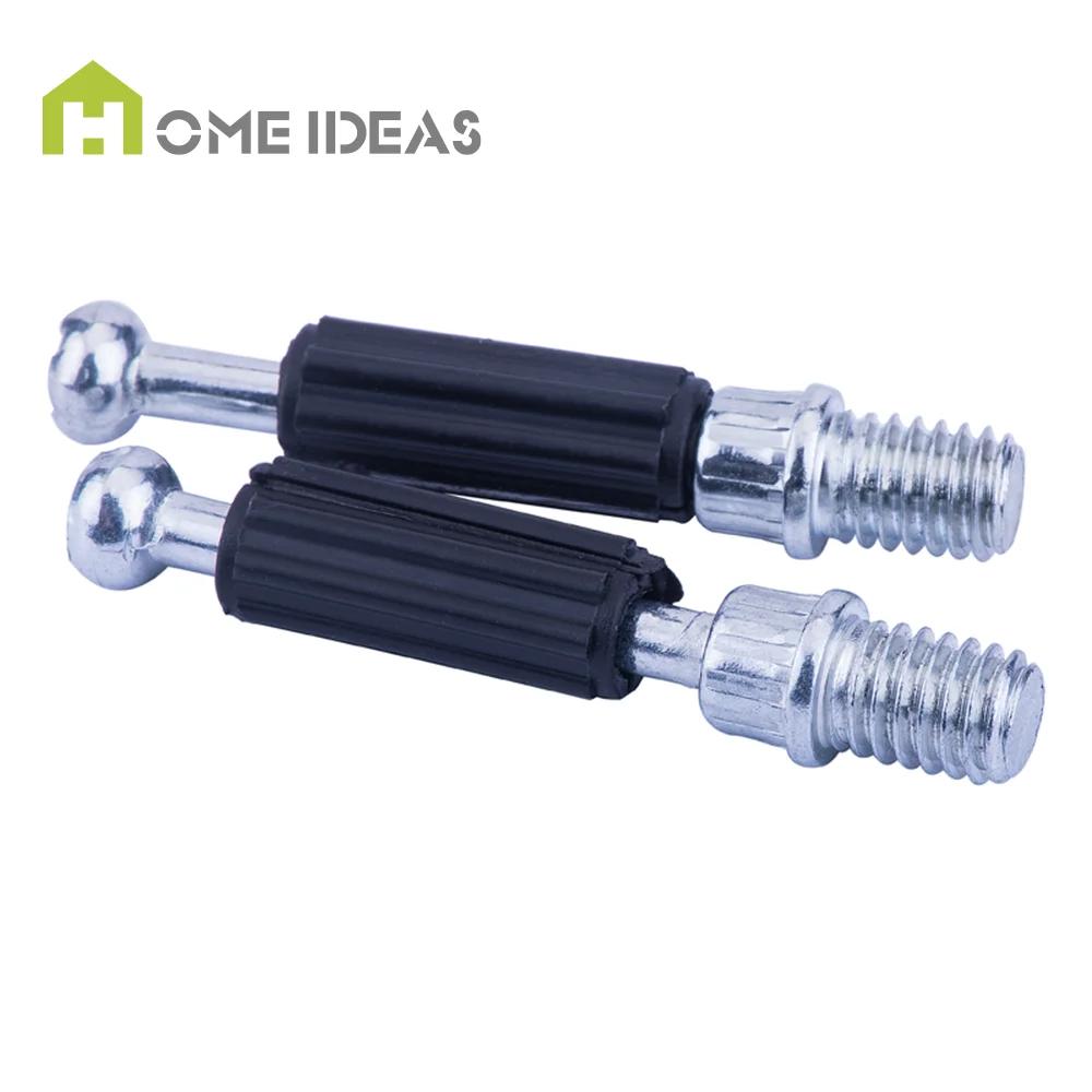 Factory Customized M6 Carbon Steel Zinc Plated Cam Lock 3-in-1 Furniture Connecting Bolts for Kitchen Hotel Use Durable