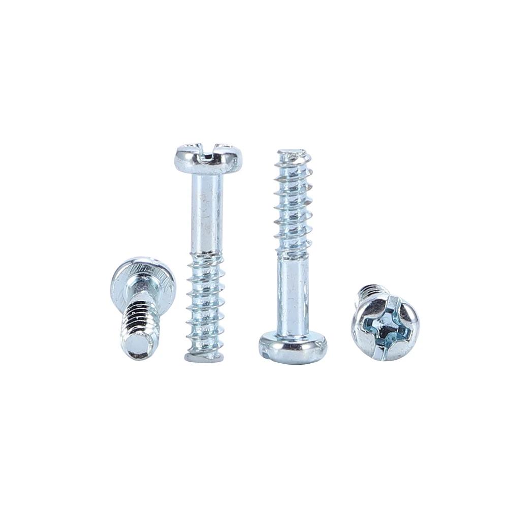 Factory Direct Stainless Steel M3 14mm Zinc Plated Cross Screw ISO Standard Countersunk Self Tapping Wood Screw