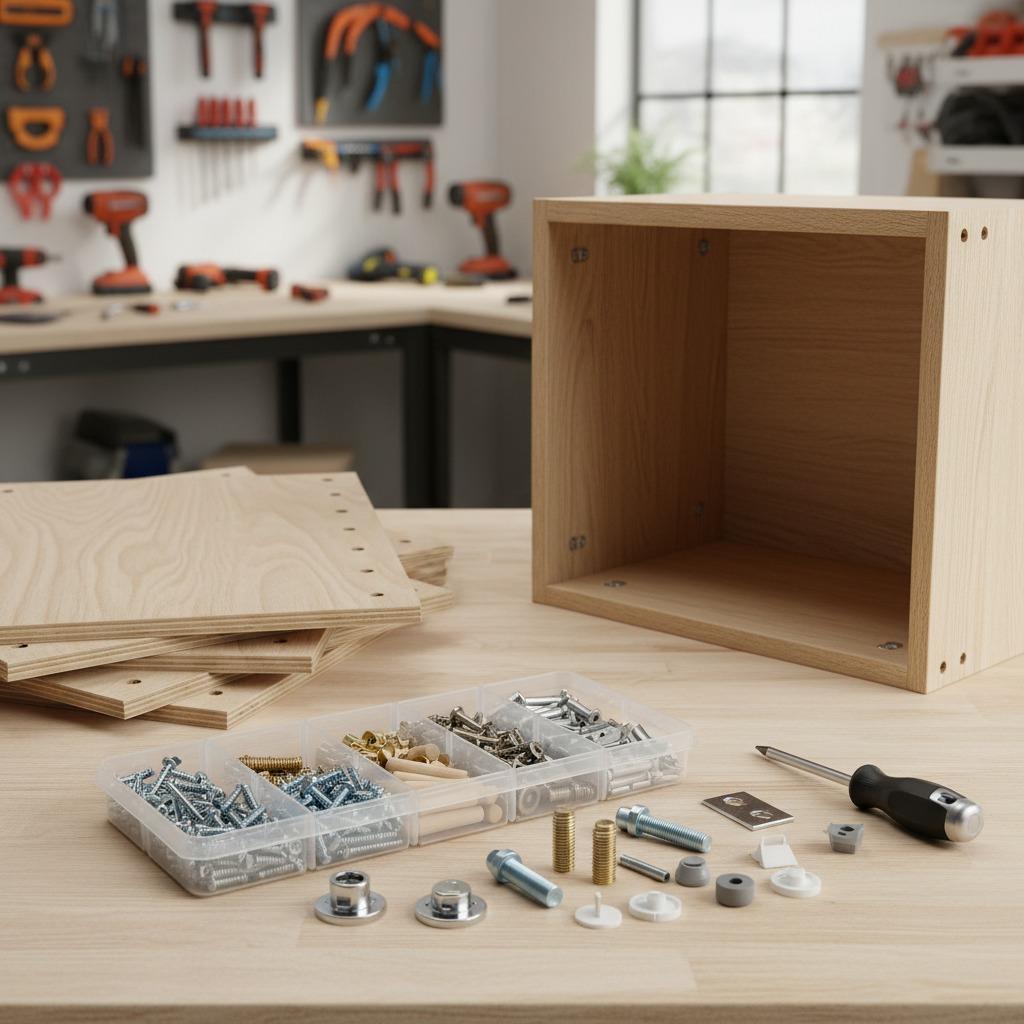 Guida per i produttori di imballaggi blister per kit di mobili.