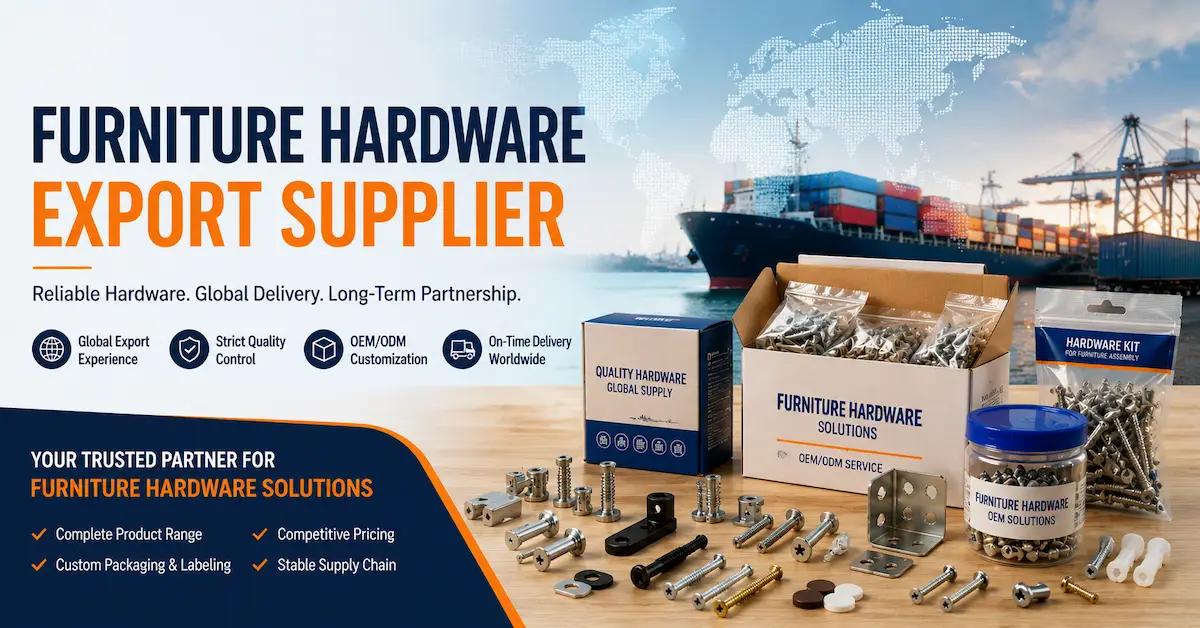 Furniture Hardware Export Supplier: A Practical Sourcing Guide for Global Importers