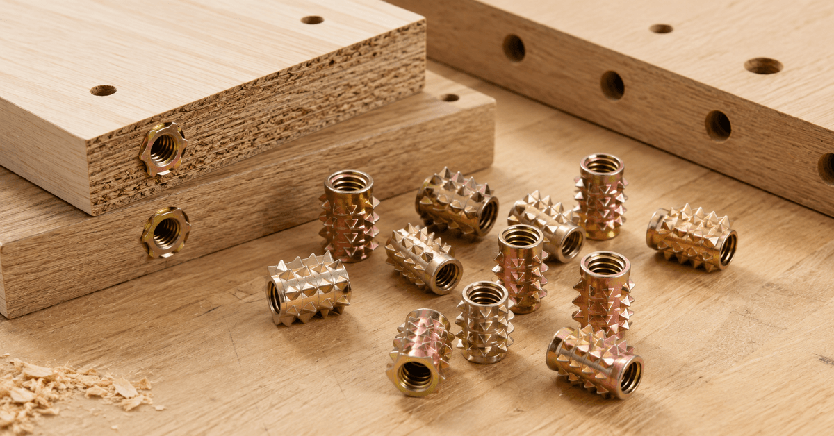 How to Choose Spiked T-Nuts for Construction, Woodworking, and Furniture Assembly