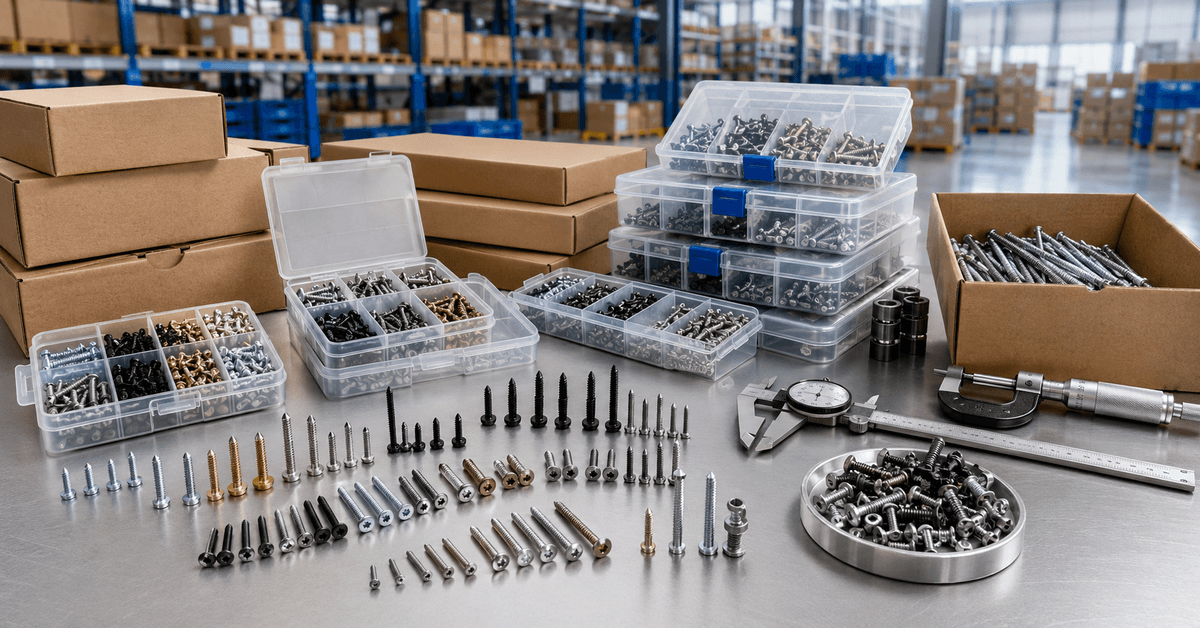 Custom Screw Manufacturer for Bulk Orders: What Buyers Should Check